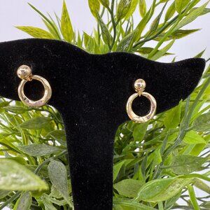 Luna Earth Gold Earrings